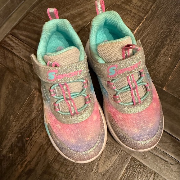 S Sport By Skechers Toddler Girls' Cora Sneakers size 8 - Picture 2 of 7